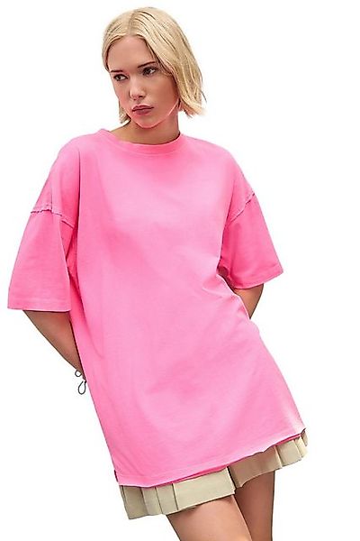 Next T-Shirt Relaxed Fit T-Shirt, Nahtdetails im Skater-Stil (1-tlg) günstig online kaufen