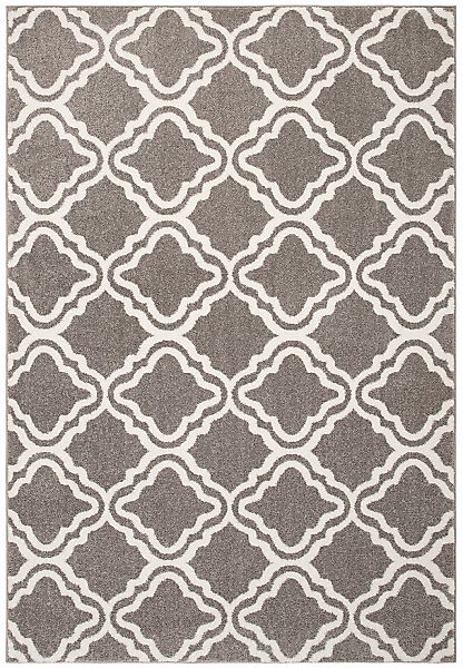 my home Teppich "Debora" rechteckig 13 mm Höhe Kurzflor Teppich, gemustert, günstig online kaufen