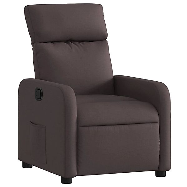 vidaXL Sessel Relaxsessel Dunkelbraun Stoff (1-St) günstig online kaufen