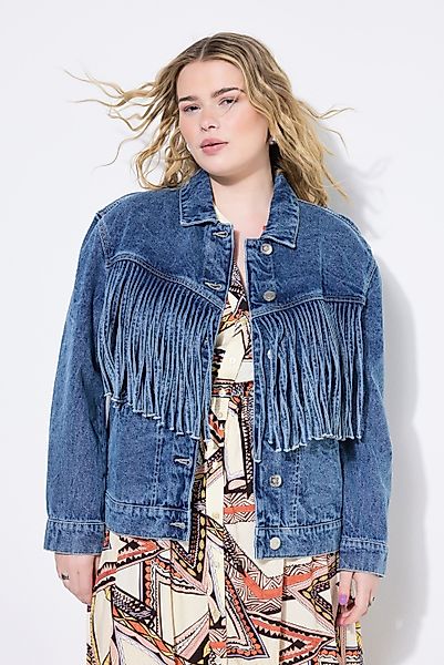 Studio Untold Sommerjacke Jeansjacke Boxy Shape günstig online kaufen