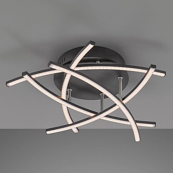 FISCHER & HONSEL LED Deckenleuchte »Cross TW«, 5 flammig, Leuchtmittel LED- günstig online kaufen