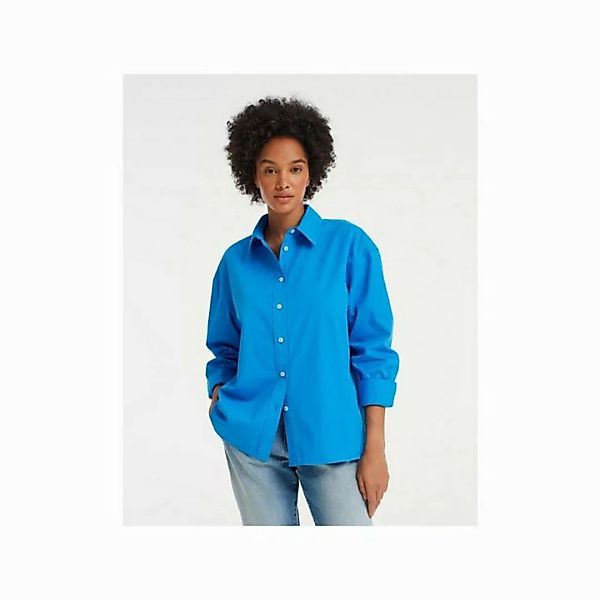 OPUS Blusenshirt blau regular fit (1-tlg) günstig online kaufen