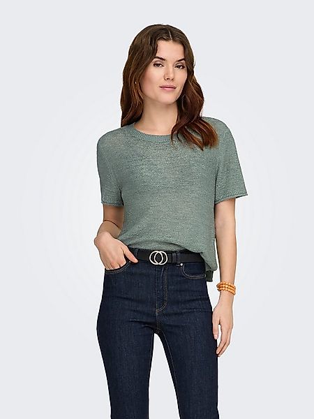 ONLY Kurzarmpullover ONLSUNNY S/S PULLOVER NOOS KNT mit Strukturmuster günstig online kaufen