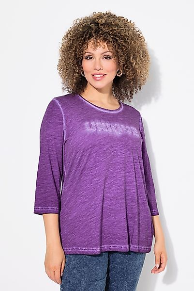 Ulla Popken T-Shirt Shirt Statementstickerei Classic günstig online kaufen