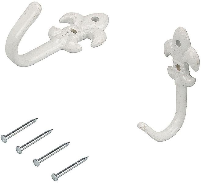 Liedeco Raffhaken Lilie, Gardinen, (Set, 2-tlg), günstig online kaufen