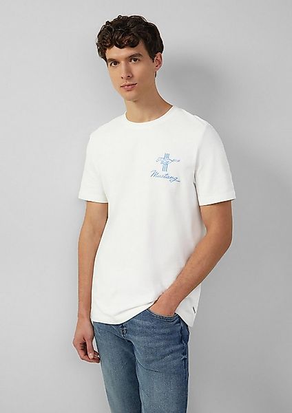 s.Oliver Kurzarmshirt T-Shirt T-Shirt mit Ford®-Artwork aus schwerer Baumwo günstig online kaufen