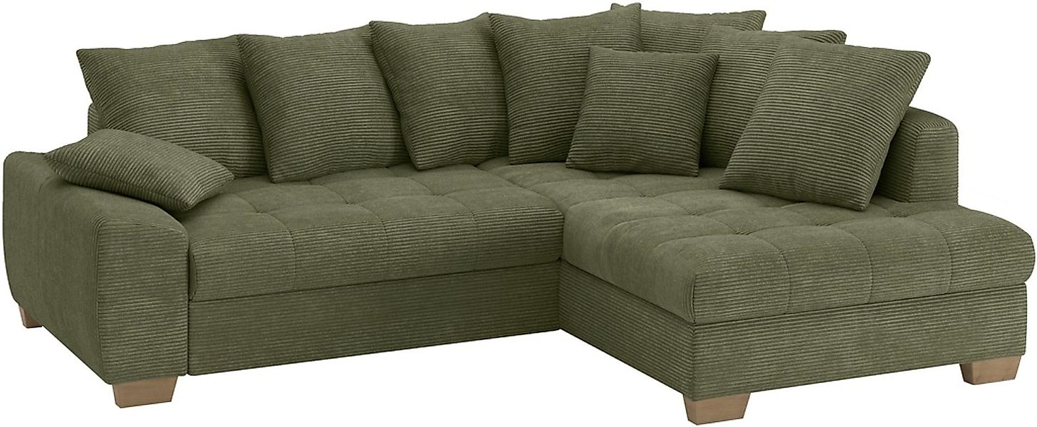 Mr. Couch Ecksofa "Nikita II, L-Form", Wahlweise mit Bettfunktion, Bettkast günstig online kaufen