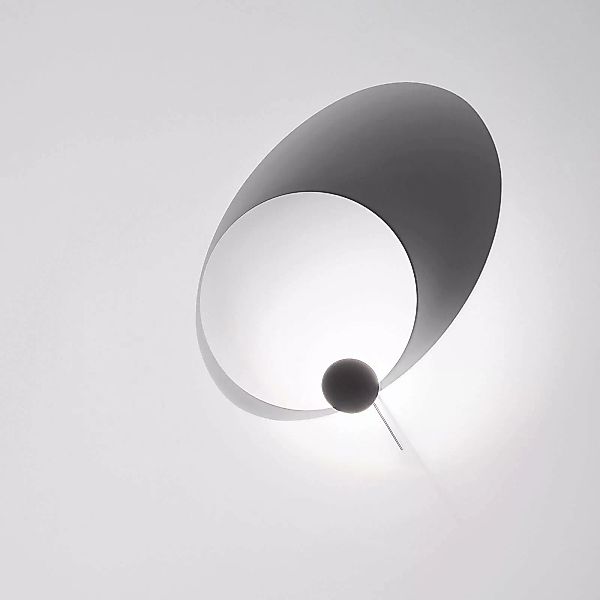 Ingo Maurer - Eclipse Ellipse LED Wandleuchte - weiß/2700K/1130lm/CRI97/Ø 6 günstig online kaufen