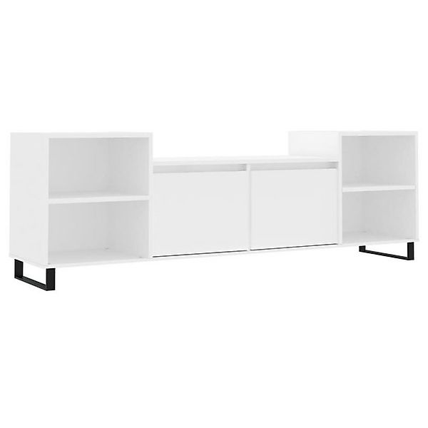 vidaXL TV-Schrank TV-Board Weiß 160x35x55 cm Holzwerkstoff günstig online kaufen