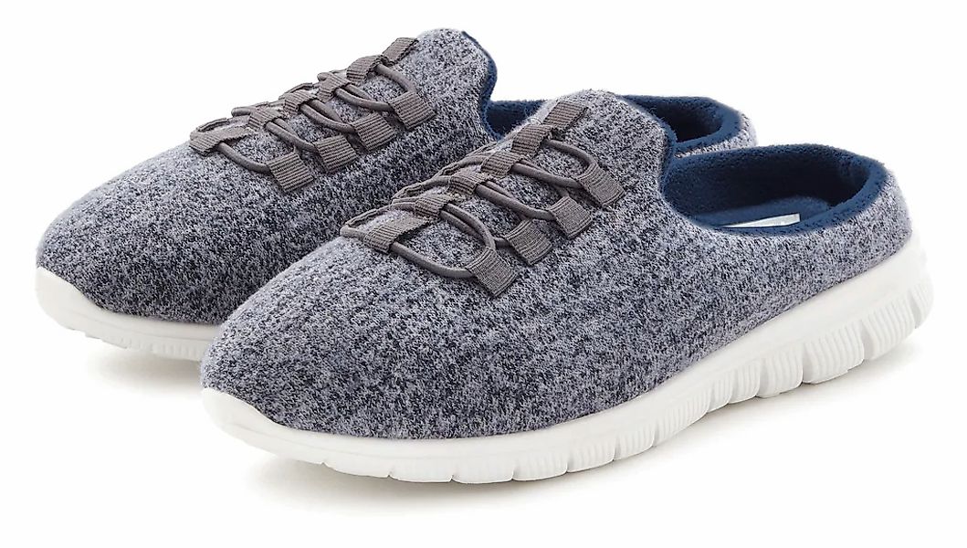 Vivance Dreams Hausschuh "Sneaker" Slipper, Pantoffel, Pantolette, Clog VEG günstig online kaufen