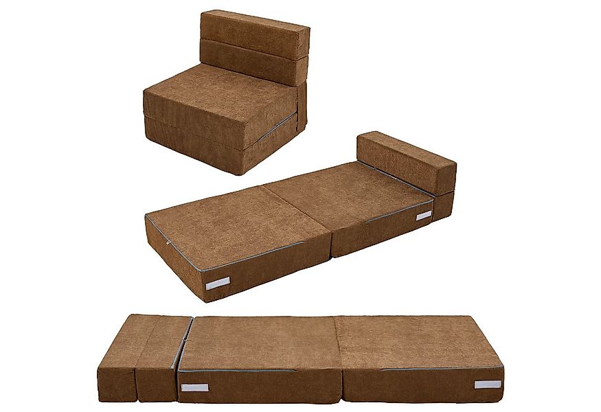 Klappmatratze 15,2 cm extra dicke klappbare Schlafsofa-Bodenmatratze für Ki günstig online kaufen