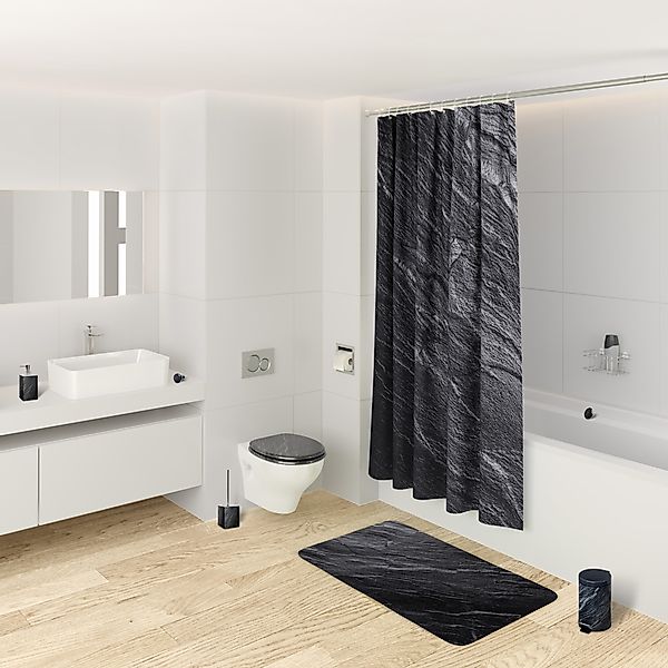 Sanilo Badaccessoire-Set Granit, WC-Bürste und Seifenspender, günstig online kaufen