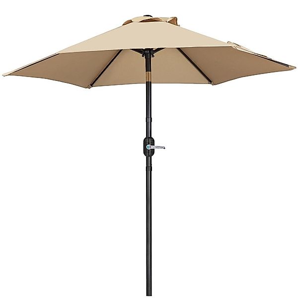 Yaheetech Sonnenschirm Φ 226/269/294 cm, Gartenschirm günstig online kaufen