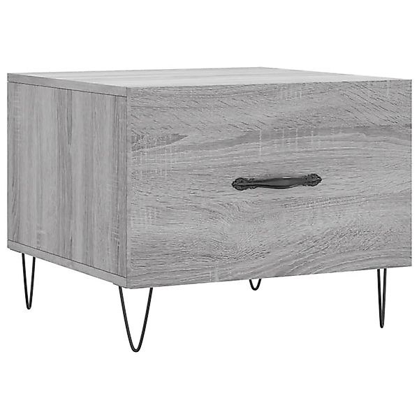 vidaXL Couchtisch Grau Sonoma 50x50x40 cm Holzwerkstoff Modell 2 günstig online kaufen