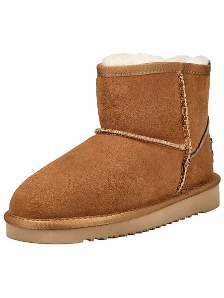 Mustang Shoes Stiefelette "Mustang Shoes Stiefelette Veloursleder" günstig online kaufen