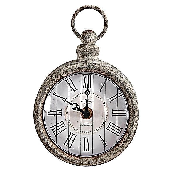 Mirabeau Wanduhr Uhr Vivacique antikgrau günstig online kaufen