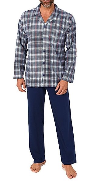 Normann Pyjama Normann Herren Langarm Pyjama zum durchknöpfen, auch in Über günstig online kaufen