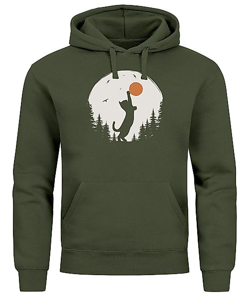 Neverless Hoodie Hoodie Herren mit Frontprint günstig online kaufen
