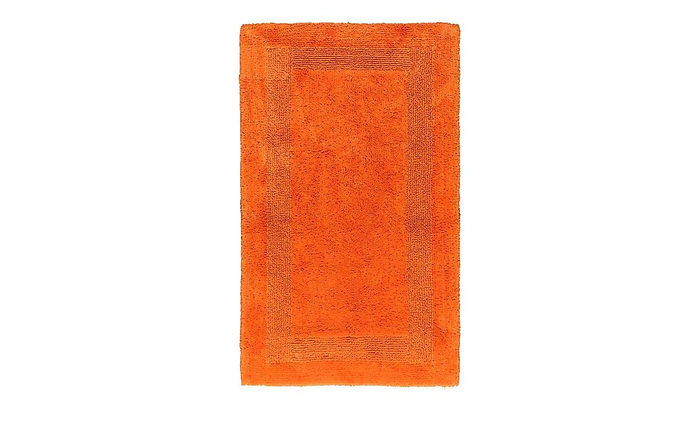 CaWö Badteppich  BT 1000 - orange - 100% Baumwolle - 60 cm - Heimtextilien günstig online kaufen