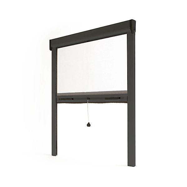 Avosdim Insektenschutzrollo Fenster & Tür Aluminium 150cm x 160cm Anthrazit günstig online kaufen