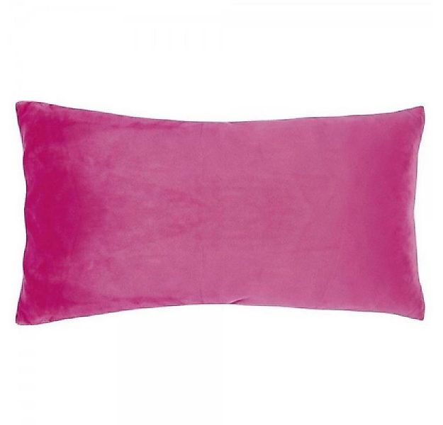 PAD Kissenhülle Kissenhülle Samt Smooth Neon Pink (25x50cm) günstig online kaufen