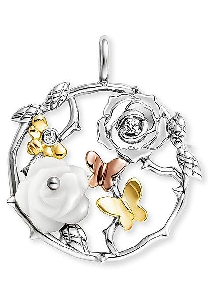 Engelsrufer Kettenanhänger Rose Garden, ERP-ROSEGARDEN-PE-TZ, ERP-ROSEGARDE günstig online kaufen