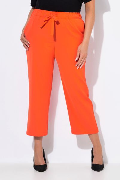 Ulla Popken Schlupfhose 7/8-Hose Bügelfalten Elastikbund günstig online kaufen