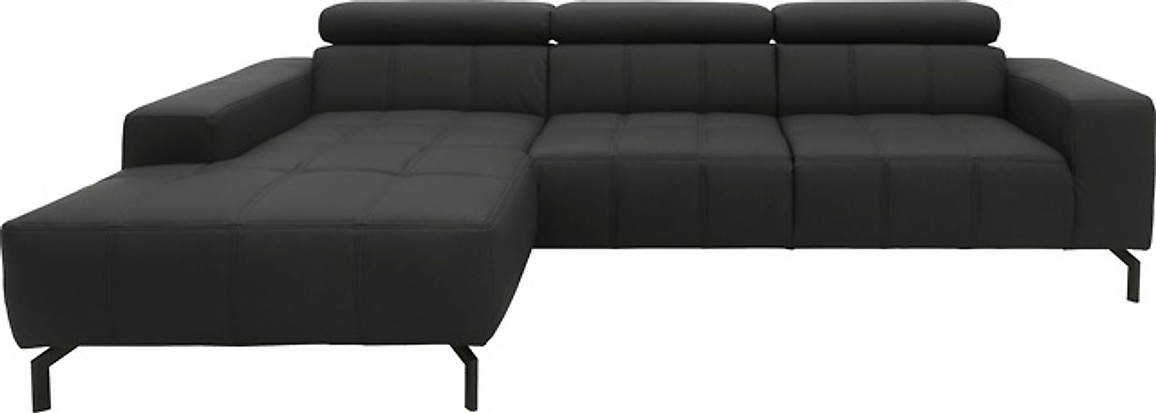 DOMO collection Ecksofa »Cunelli tolle Sitznähte als Designelement, fester günstig online kaufen