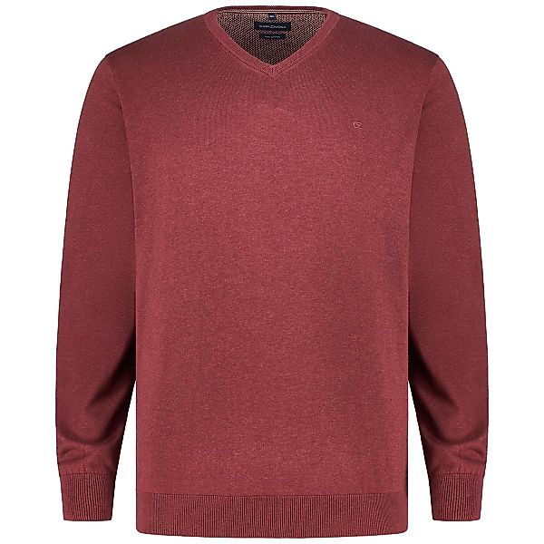 CASA MODA Feinstrickpullover aus Pima-Baumwolle Farbe rot Größe: 3XL günstig online kaufen