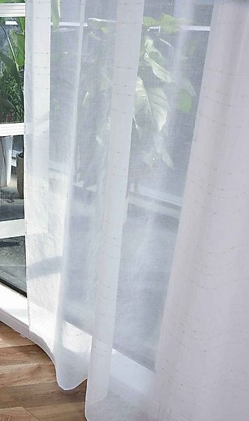 Gardinenbox Gardine (1 St), Multifunktionsband, transparent, Polyester, »DO günstig online kaufen