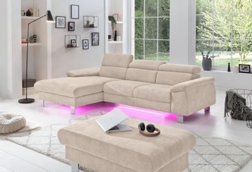 COTTA Ecksofa Komaris L-Form, B: 244 günstig online kaufen