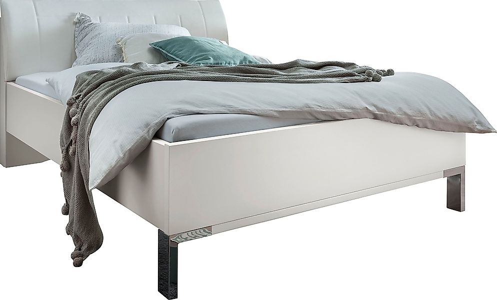 WIEMANN Futonbett "Monaco, Bettgestell, Bettrahmen, komfortables Polsterkop günstig online kaufen