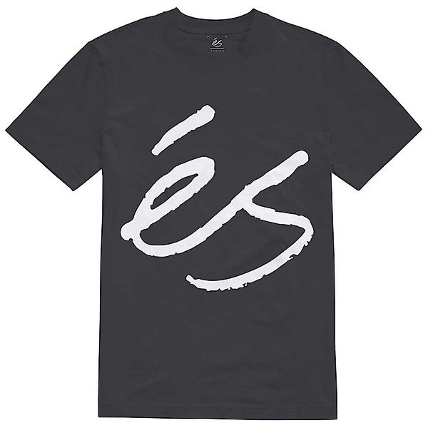 Es Big Script Kurzärmeliges T-shirt M Black günstig online kaufen