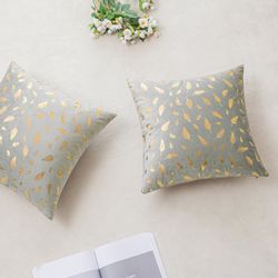 Rosnek Kissenbezug Samt, Doppelseitig, für Weihnachten günstig online kaufen