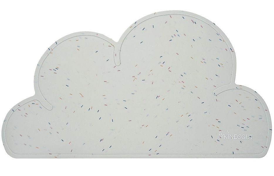 KINDSGUT Platzset Platzdeckchen Wolke, umweltfreundlich, Konfetti günstig online kaufen
