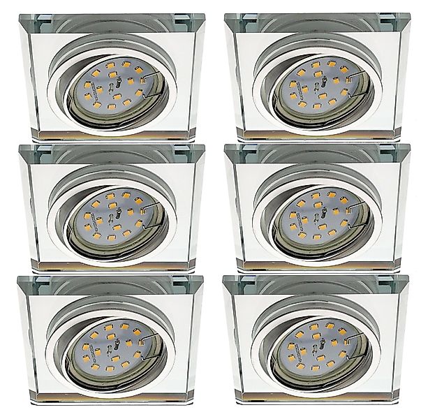 TRANGO LED Einbauleuchte, Einbauspots, Deckenleuchte, Deckenspots, günstig online kaufen