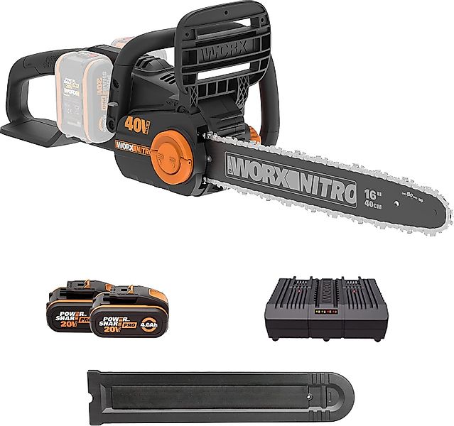Worx Akku-Kettensäge WORX NITRO Akku Kettensäge günstig online kaufen