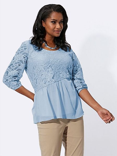 Witt Klassische Bluse Spitzen-Bluse 3/4-Arm günstig online kaufen