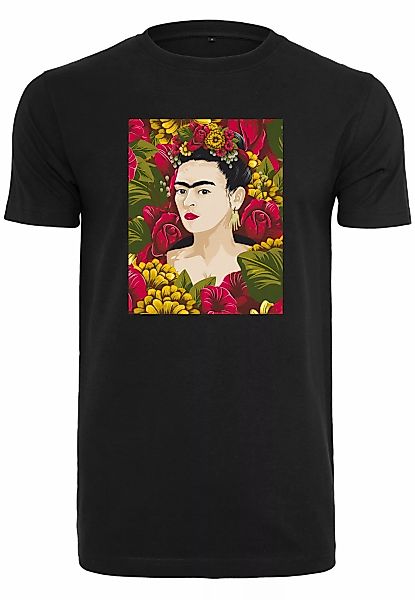 Merchcode Kurzarmshirt "Merchcode Damen Ladies Frida Kahlo Portrait Tee" günstig online kaufen