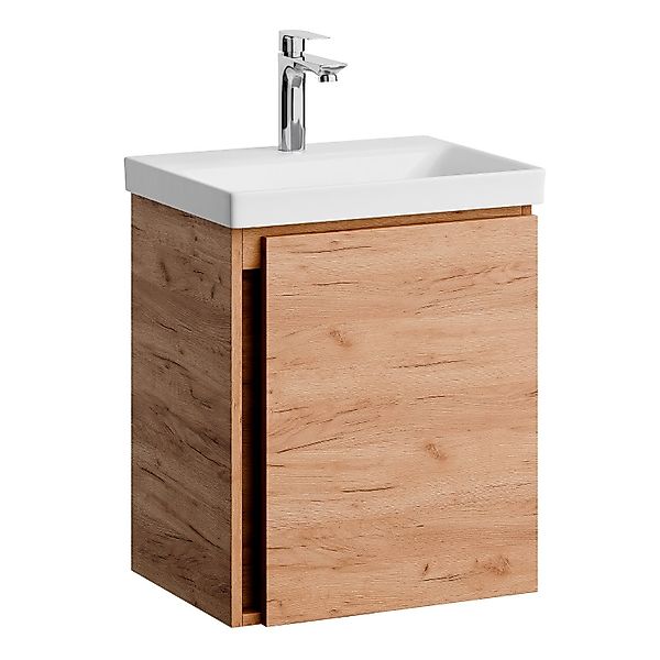 Planetmöbel Waschtisch-Set Unterschrank mit Waschbecken 50cm günstig online kaufen