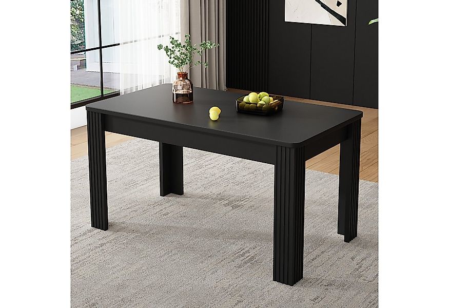 Flieks Esstisch (1-St), Rechteckiger Esszimmertisch Schreibtisch Küchentisc günstig online kaufen