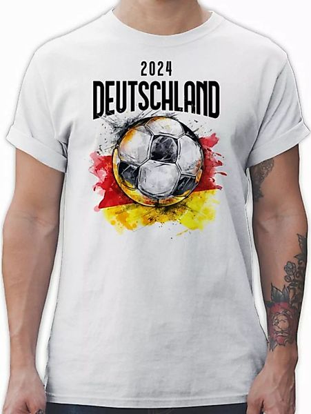 Shirtracer T-Shirt Deutschland 2024 Germany 2024 Fussball EM Fanartikel günstig online kaufen