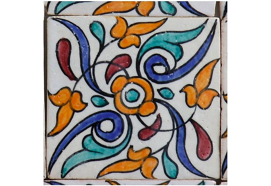 Casa Moro Wandfliese Marokkanische Keramikfliese Safaa 10x10 cm handbemalte günstig online kaufen