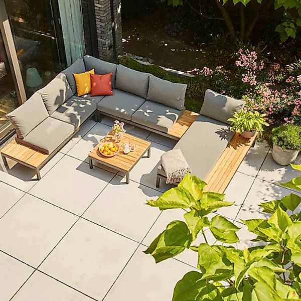 Siena Garden Gartenlounge-Set »Alvida« 5 Stk. tlg. günstig online kaufen