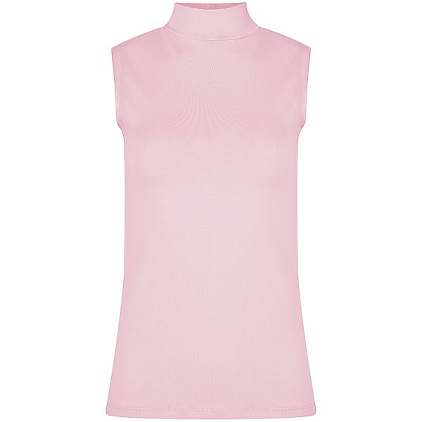 Evoni T-Shirt Basic Shirt ärmellos Halbkragen günstig online kaufen