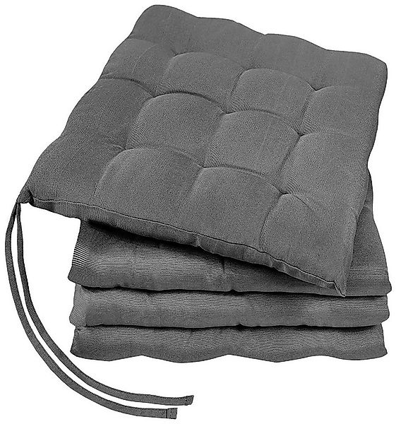 GREEN MARK Textilien Sitzkissen Stuhlkissen, Indoor und Outdoor, weich gefü günstig online kaufen