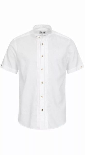 Nübler Trachtenhemd Trachtenhemd Kurzarm Johann in Weiß von Nübler günstig online kaufen