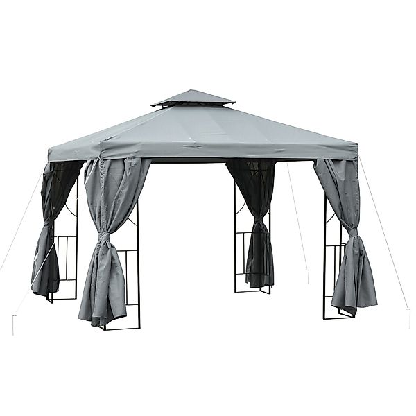 Outsunny Pavillon Gartenpavillon günstig online kaufen