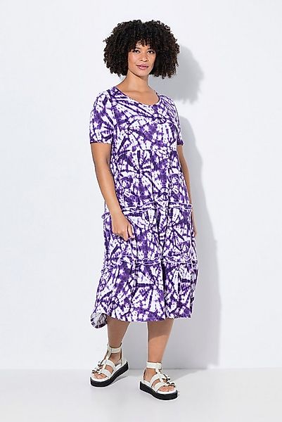 Angel of Style Jerseykleid Jerseykleid A-Linie Batik.Muster Halbarm günstig online kaufen