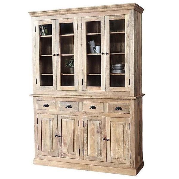 baario Buffet Schrank MURET Buffet braun Geschirrschrank Vitrine massiv Man günstig online kaufen